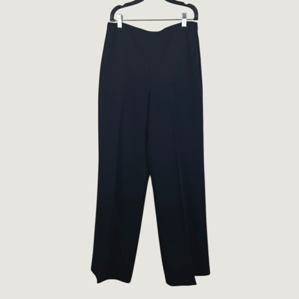 Talbots Dress Pants Black Wide Leg Professional Women‎ Size 4